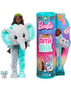 Barbie - Bambola Barbie Cutie Reveal Elefante