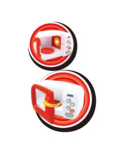 Microonde bianco luci e display 2