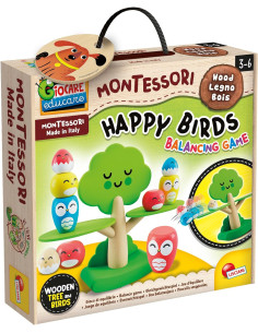 Lisciani - Montessori Baby Wood Tree Balancing