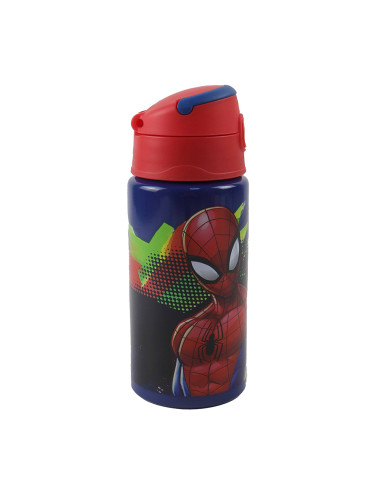 Spiderman Borraccia alluminio Flip 500ml