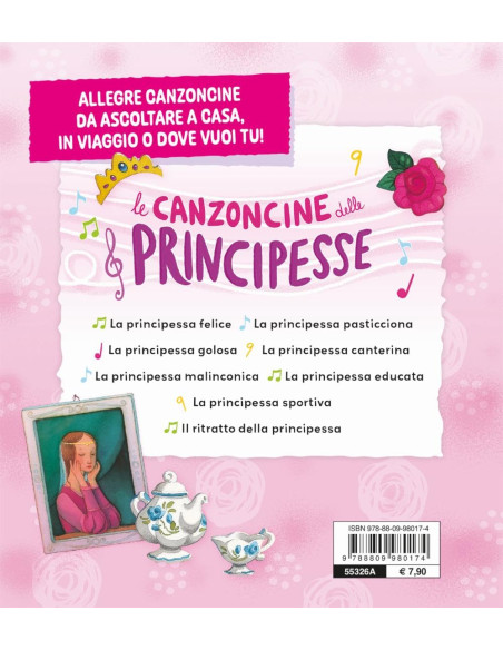 Giunti - Le canzoncine delle principesse