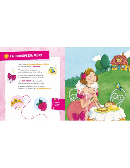 Giunti - Le canzoncine delle principesse