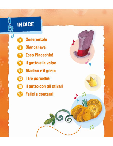 Giunti - Le canzoncine delle fiabe. Leggi e...