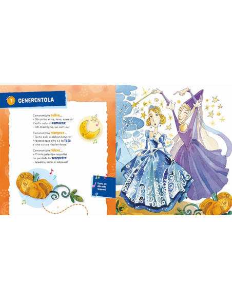 Giunti - Le canzoncine delle fiabe. Leggi e canta con noi.