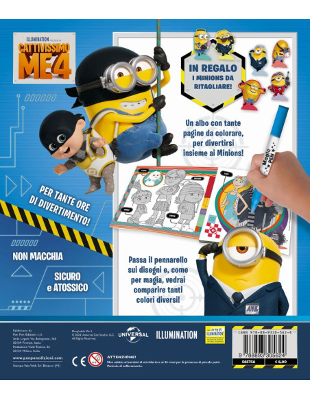 Giunti - Cattivissimo me 4. Albo magico.