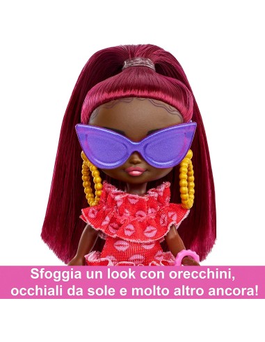 Barbie - Barbie Extra Mini Minis, Bambola con...