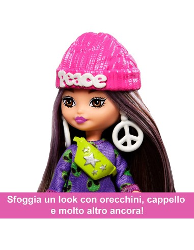 Barbie - Barbie Extra Mini Minis, Bambola con...