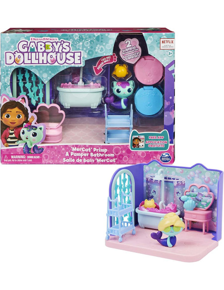 Gabby's Dollhouse Le stanze della casa - Bagno