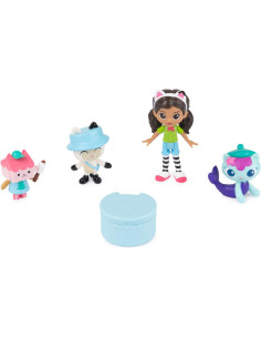 Gabby's DollHouse - Pack 4 personaggi Campeggio