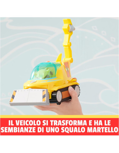 Paw Patrol - Veicolo Trasformabile Aqua Pups di...