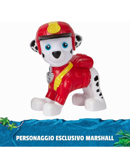 Paw Patrol Veicolo Tematizzato Giungla Marshall