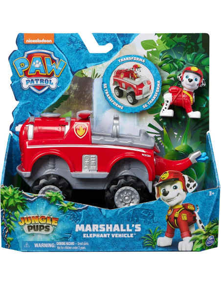 Paw Patrol Veicolo Tematizzato Giungla Marshall