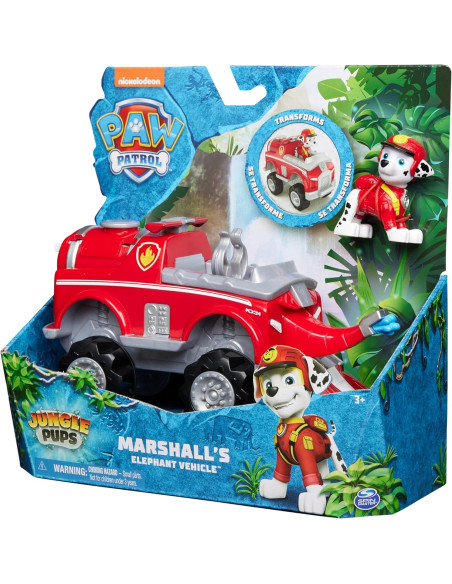 Paw Patrol Veicolo Tematizzato Giungla Marshall