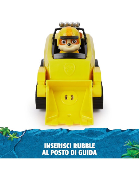 Paw Patrol Veicolo Tematizzato Giungla Rubble