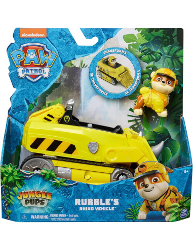 Paw Patrol Veicolo Tematizzato Giungla Rubble