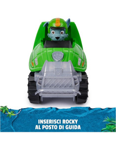 Paw Patrol Veicolo Tematizzato Giungla Rocky 2