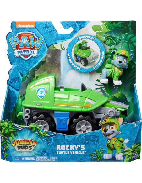 Paw Patrol Veicolo Tematizzato Giungla Rocky