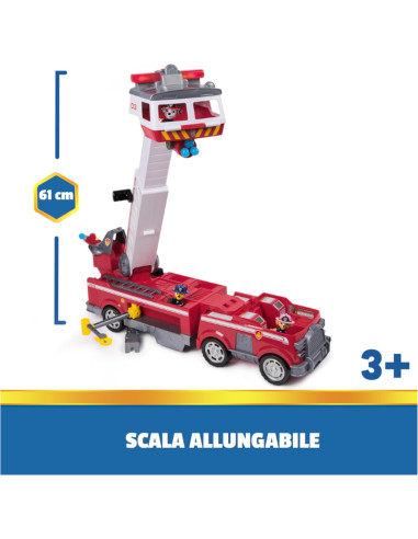 Paw Patrol Mega Camion dei Pompieri di Marshall