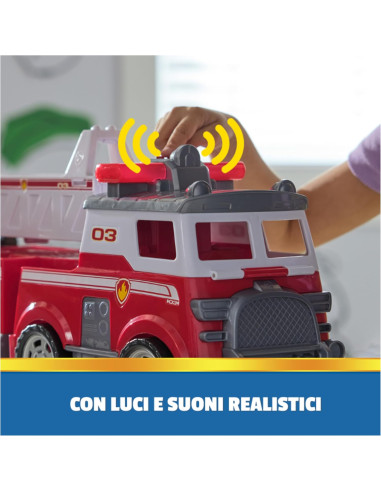 Paw Patrol Mega Camion dei Pompieri di Marshall