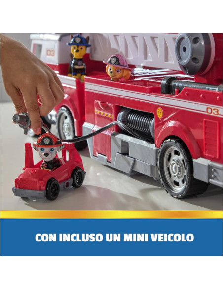 Paw Patrol Mega Camion dei Pompieri di Marshall