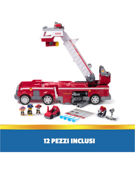 Paw Patrol Mega Camion dei Pompieri di Marshall