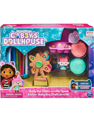 Gabby's Dollhouse Le stanze della casa - Studio...