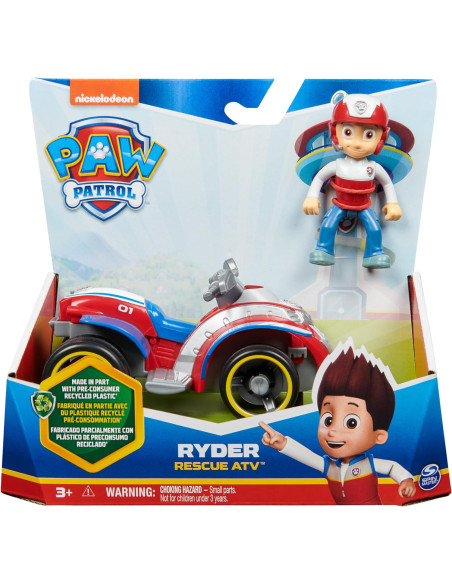 Paw Patrol - Quad di salvataggio Ryder