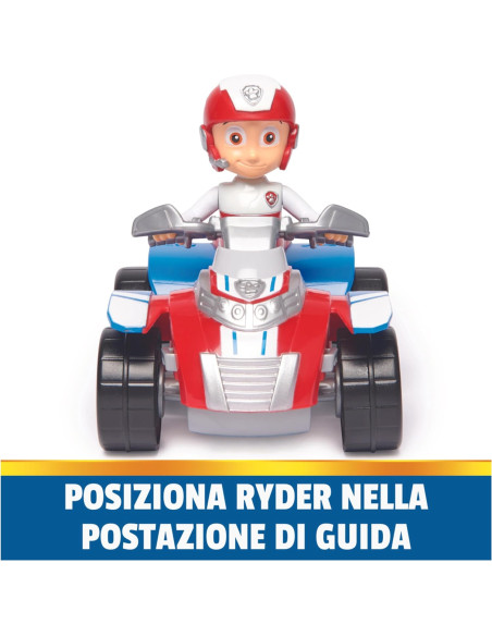 Paw Patrol - Quad di salvataggio Ryder