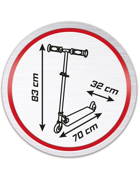 Monopattino 2 Ruote Disney Cars