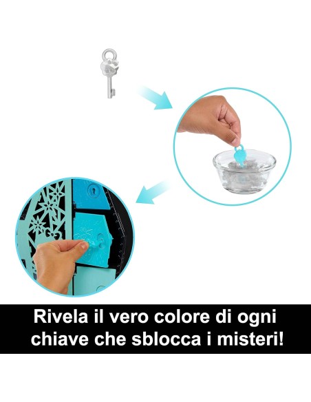 Monster High - Playset Segreti da Brivido Colori Mostruosi Lagoona Blue