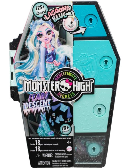Monster High - Playset Segreti da Brivido Colori Mostruosi Lagoona Blue