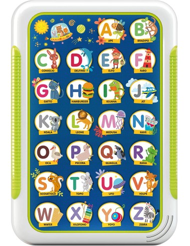 Montessori Alfabetiere Tattile Elettronico