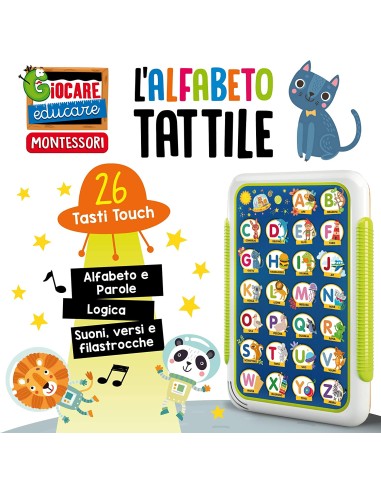 Montessori Alfabetiere Tattile Elettronico