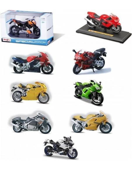 Moto 1:18 Assortimento