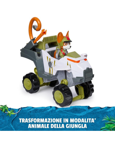 Paw Patrol Veicolo Tematizzato Giungla Tracker