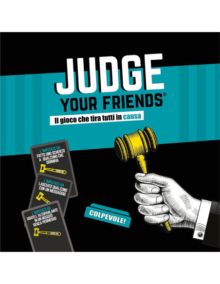 Yas Games - Judge Your Friends - L’Unico In Italiano, 18+