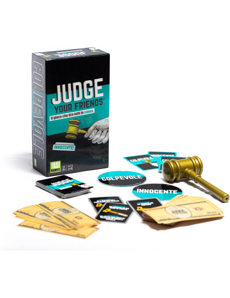 Yas Games - Judge Your Friends - L’Unico In Italiano, 18+