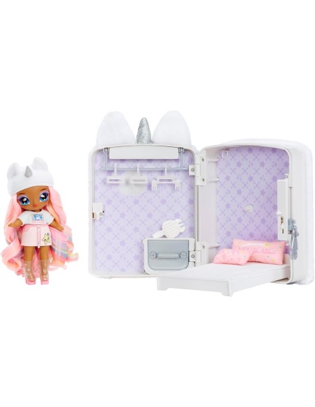 Na! Na! Na! Surprise 3in1 Backpack Bedroom Unicorn Playset - Witney Sparkles