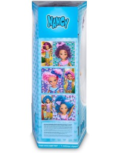 Nancy ricci colorati - azzurri 2