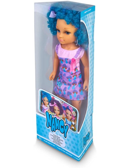 Nancy ricci colorati - azzurri