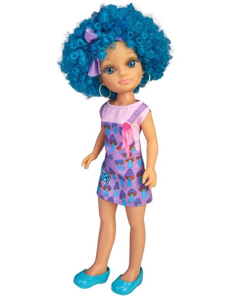 Nancy ricci colorati - azzurri