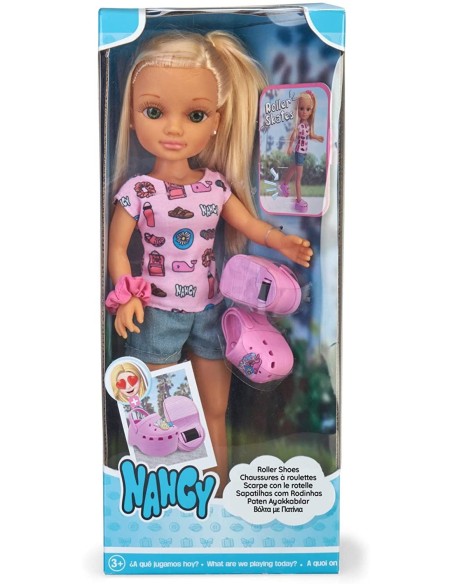 Nancy, scarpe con le rotelle