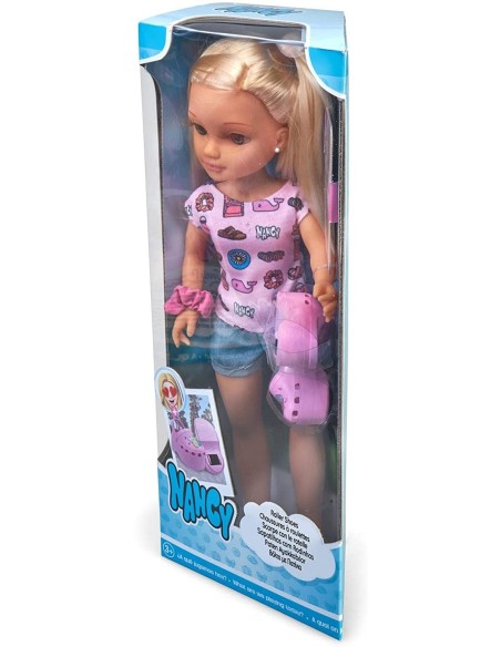 Nancy, scarpe con le rotelle