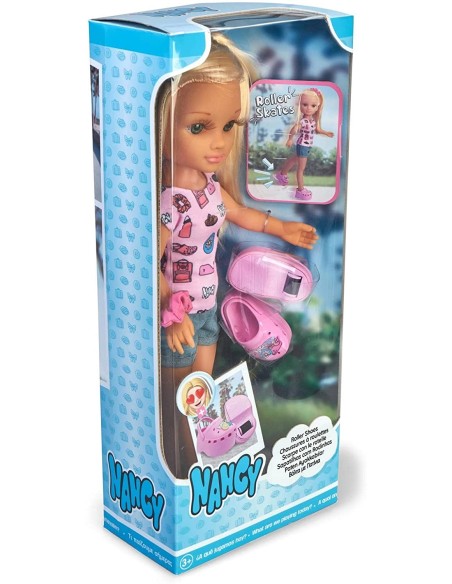 Nancy, scarpe con le rotelle