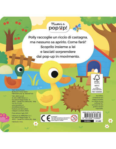 Giunti - Fattoria. Riccio a sorpresa! Muovi e...