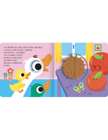 Giunti - Fattoria. Riccio a sorpresa! Muovi e...