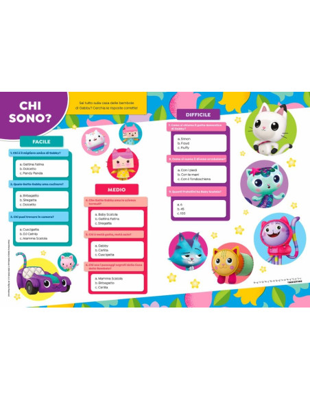 Giunti - Giochi zampastici. Gioca & colora. La casa delle bambole di Gabby