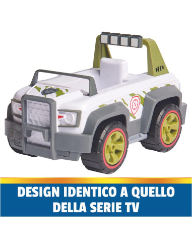 Paw Patrol - Veicolo Jungle Cruiser di Tracker