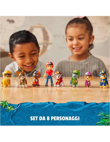 Paw Patrol Giftset Personaggi Giungla