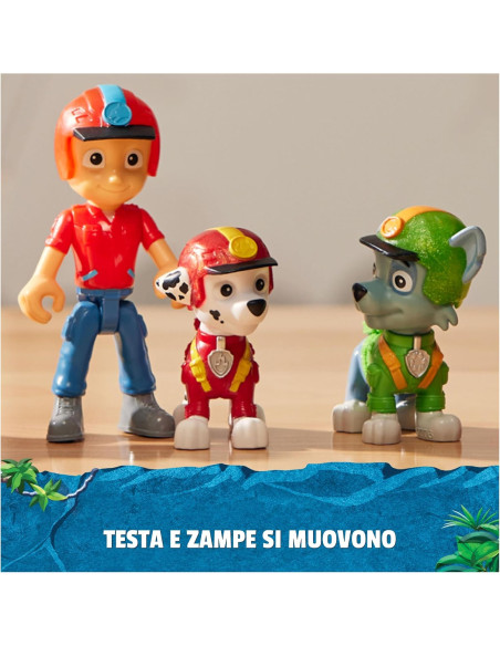 Paw Patrol Giftset Personaggi Giungla